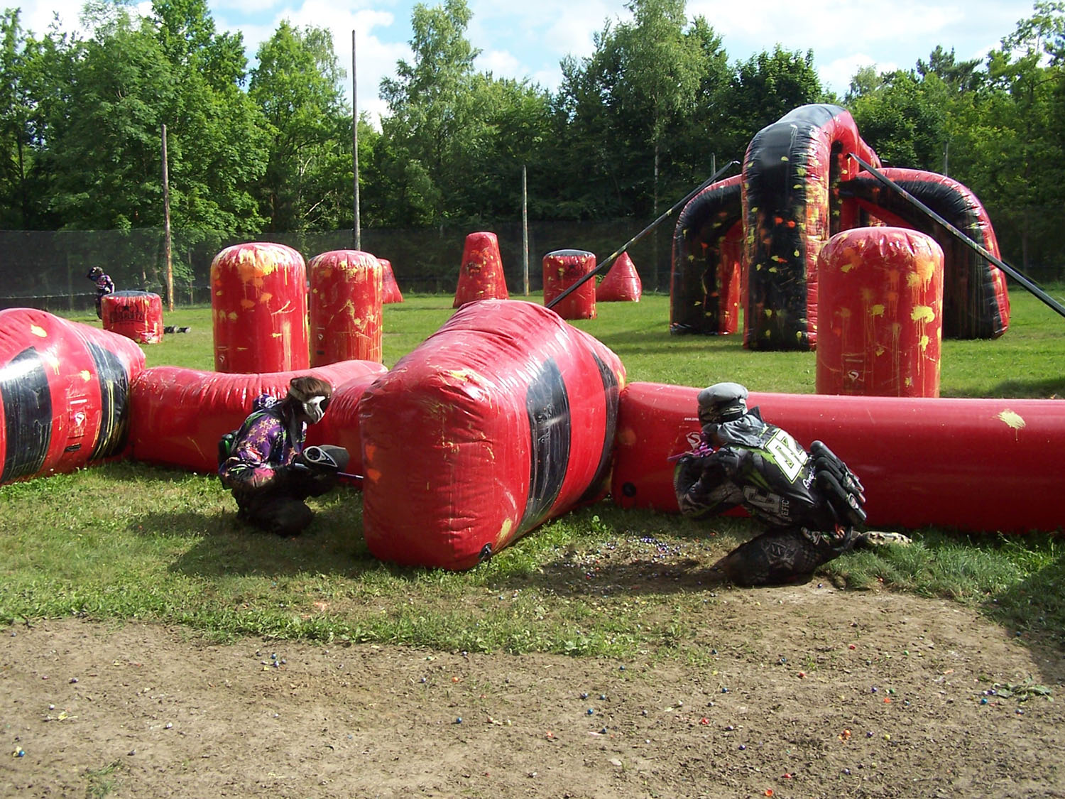 Terrains / Plan Paintball Ourcadia