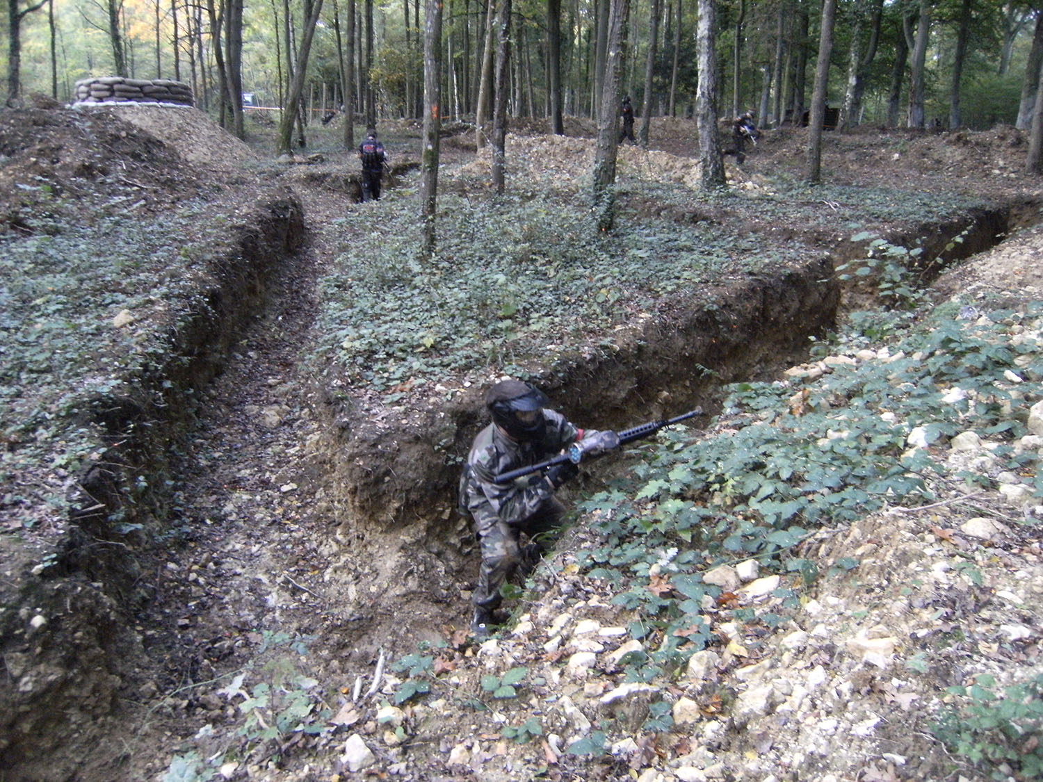 Terrains / Plan Paintball Ourcadia