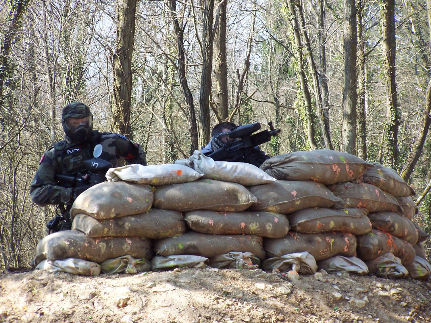 Terrains / Plan Paintball Ourcadia