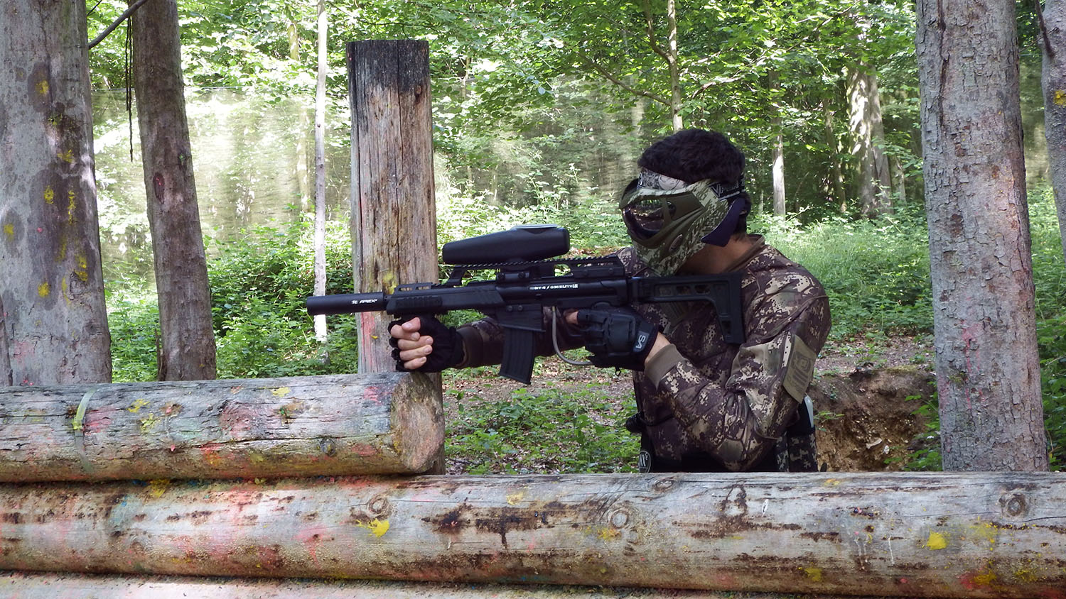 Terrains / Plan Paintball Ourcadia